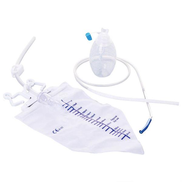 Система сбора сточных вод 400Ml 450Ml медицинского всасывания глубокого вакуума силикона закрытая обветренная