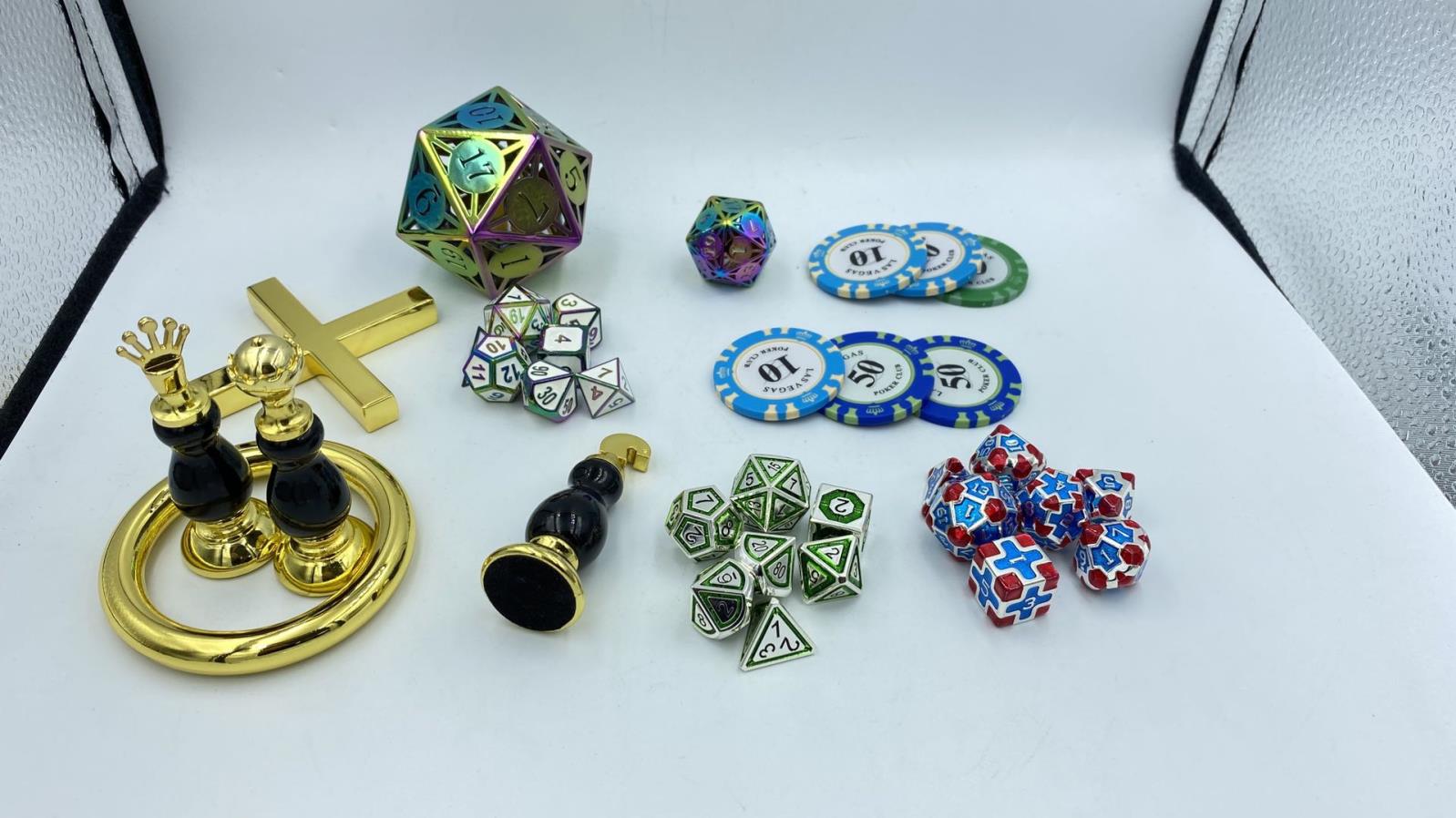 Customized LOGO Durable Metal Playing Cards with Color Printing for Promotional Gifts