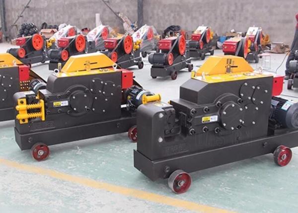 Manual Electric Portable Rebar Cutter , Stainless Steel Bar Cutting Machine