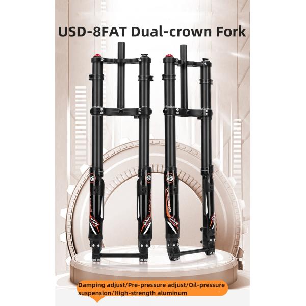 USD-8fat Fat Bike Snow Bike Dual-Crown Downhill Inverted Fork