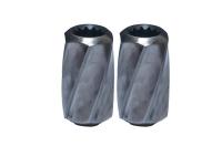 Rotor de mistura de resfriamento de 10 mm a 300 mm Partes de extrusora de parafuso duplo DIN Standard