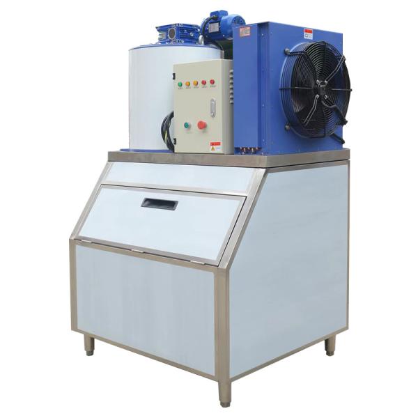 380V Commercial Industrial Ice Making Machine 300Kg ice storage capacity 500kg 0.5ton for Business Sale