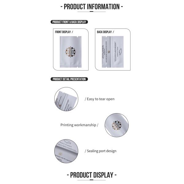 Custom Printed Logo Snack Paper Bag Chocolate Roll Film Food Packaging Bag Chocolate Packing Bag