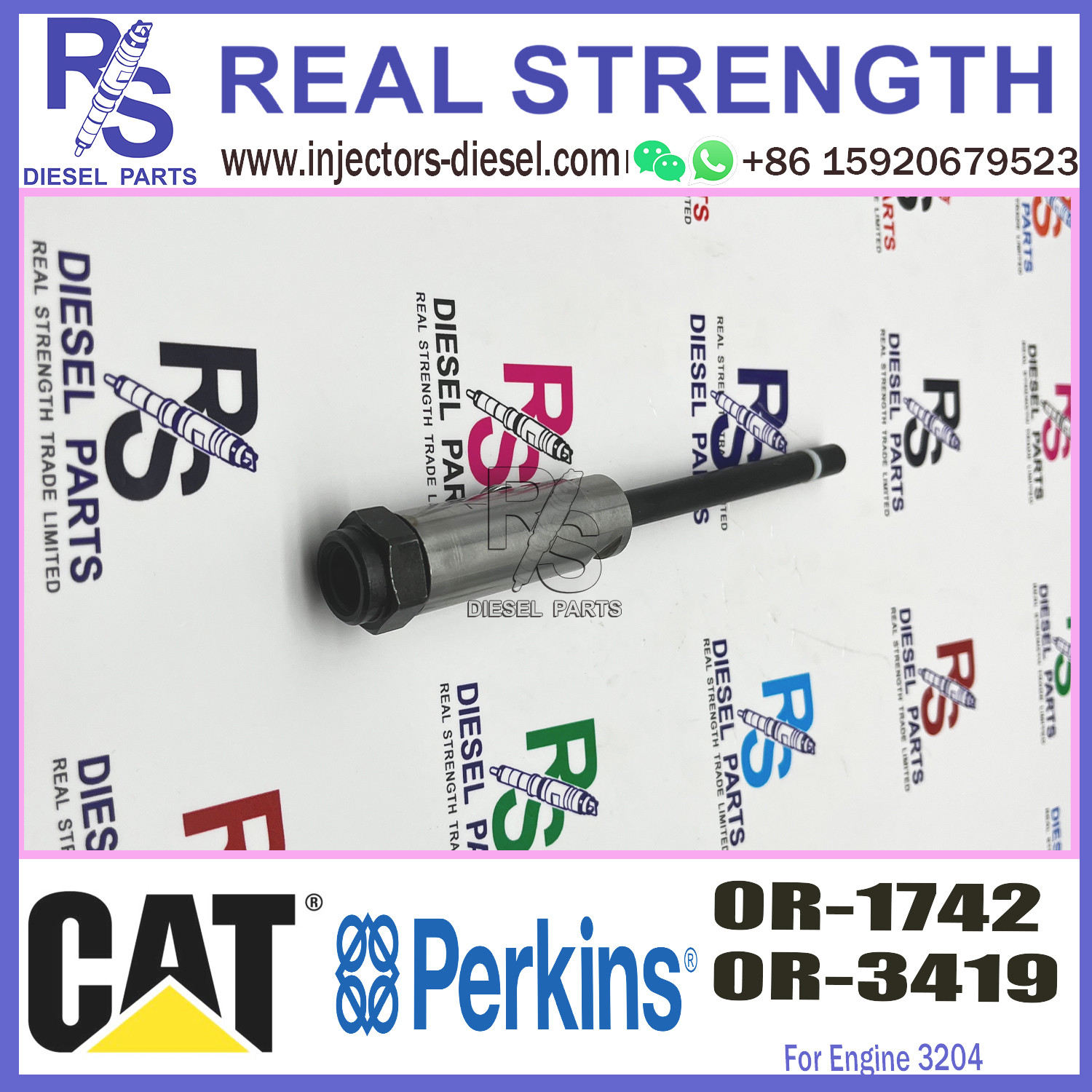 4W7015 дизельный распылитель форсунки 0R-1742 0R1742 на двигатель 3304 3304B 3306B 3306