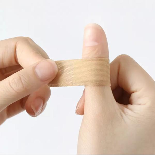 high quality white band-aid fabric medical wound adhesive plaster custom printed band aid