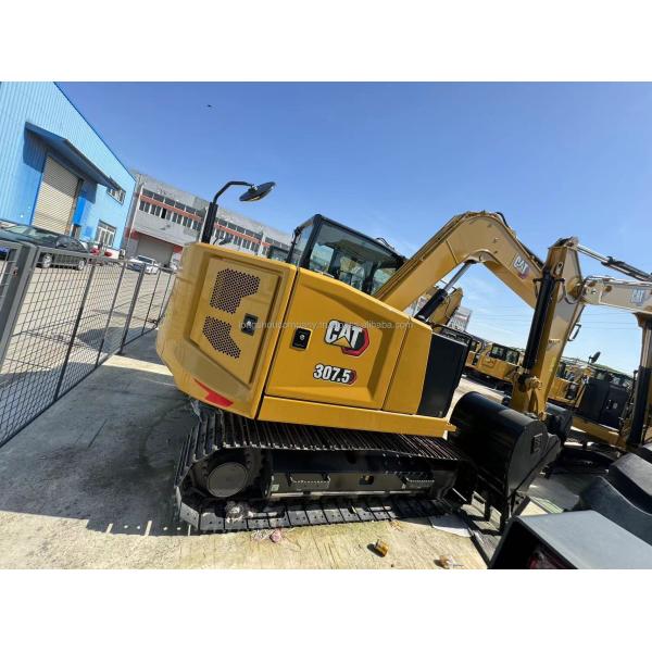 Cat 307E 7 Ton Excavator with Eaton Hydraulic Pump and Original 306 Rubber Crawler