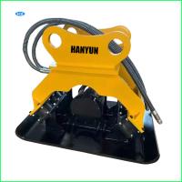 4-10 compressor de aço da placa de vibração do calcamento de Ton Excavator Plate Compactor Q345