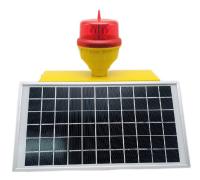 Baixas luzes postas solares da aviação da intensidade IP66 para guindastes de torres