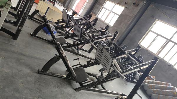 Commercial Gym Indoor Equipment Plate Loaded Linear Leg Press Machine for Bodybuilding Strength Training