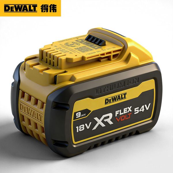 18V 54V Dewalt Lithium Battery Anti Grease DCB546 Oil Proof 9.0Ah With LED Indicator