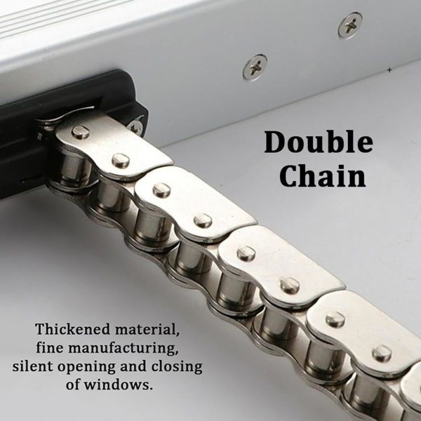 Automatic Window Smart Greenhouse and Roof Vent 300mm Stroke Skylight Chain Window Opener Actuator