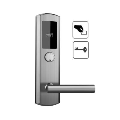 Leitor de cartão Door Locks do hotel dos sistemas RFID da entrada de porta do cartão chave do hotel Sus304