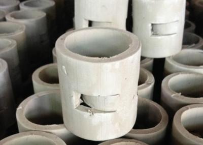 Light Grey Ceramic Random Packing High Mechanical Strength Resist High Temperature