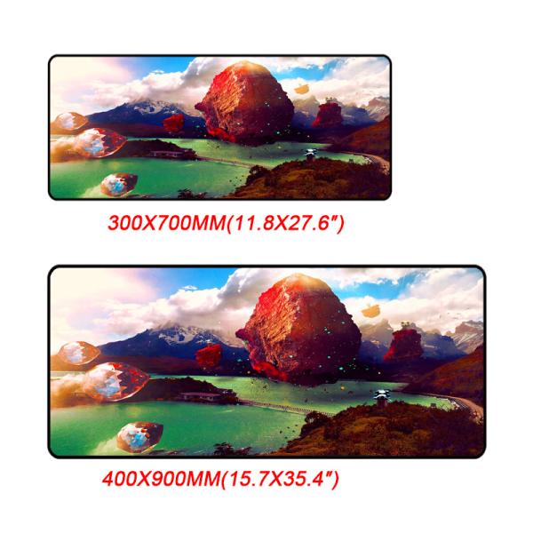 Eco Custom Computer Pc Mat Private Mold Yes 800*400*3mm Sublimation Fabric Gaming Xxxl Mouse Pads
