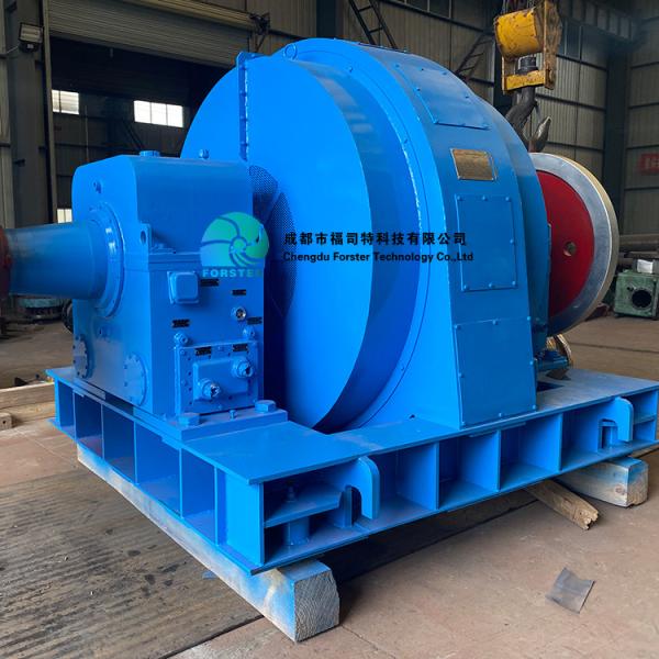 генератор турбины напора воды 1200KW Pelton 200m