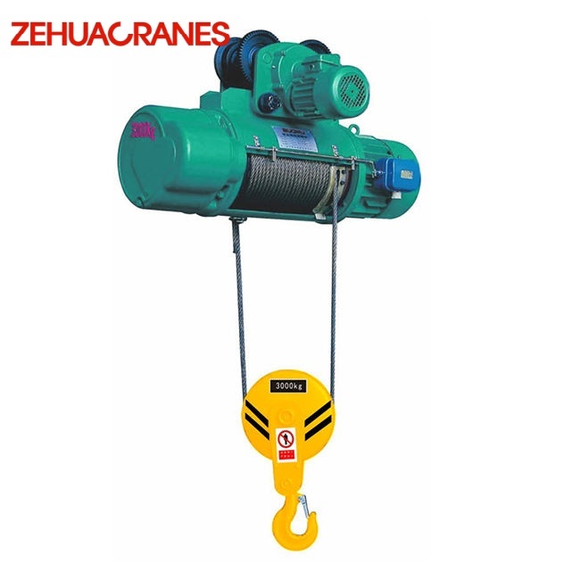 Electric Wire Rope Hoist Heavy Duty Lifting Equipment for Industrial Manufacturing and Material Handling