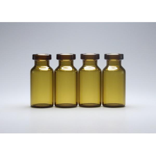 3ml cancelam e o tubo de ensaio ambarino do tubo de vidro da parte superior do friso da medicina