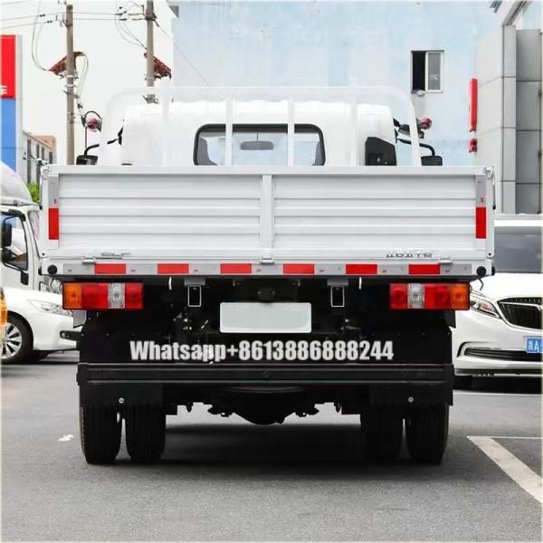 4*2 I s Uzu Train de marchandises à une seule rangée Colonne Camion de marchandises à plateau Transporteur de fret