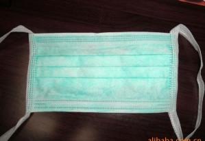 Non Woven Medical 3 Layer Mask Strong Adsorption Forpublic Transportation Protection