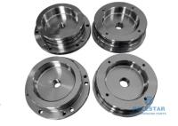 Parties en aluminium anodisées noires sur mesure en CNC OEM Parties en aluminium usinées