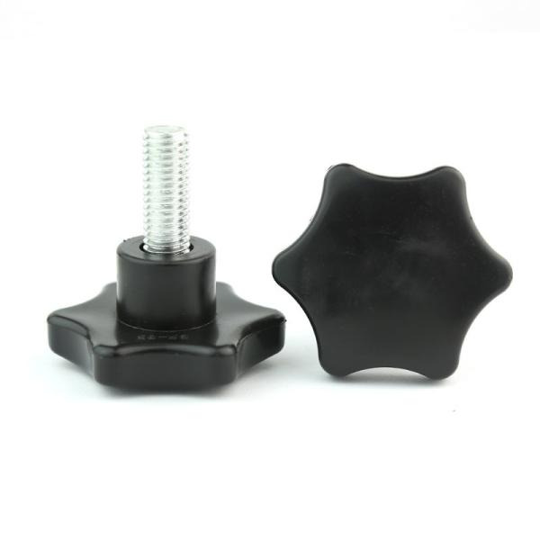 Bakelite hand-tightening screw，Plastic screw-on handel