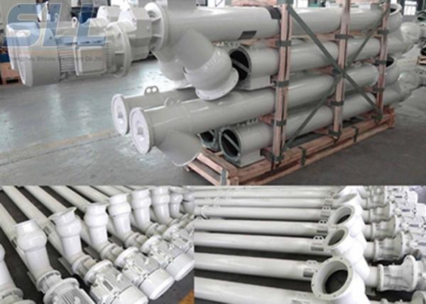 Gravity Feed Cement Storage Tank Starter Panel For Lime Powder , Coal Ash
