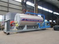 Estrutura de tubo de fogo Wet Back Structure Caldeira de água quente a gás diesel para piscina