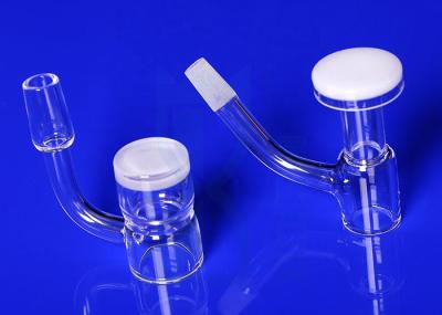 14mm Joint Quartz Banger With Terp Pearls Carb Cap For Dab Rig Glass Smoking Pipe