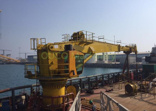 160kW Electric Hydraulic Crane 3T 40M Telescopic Boom Jib With Overload Protection System