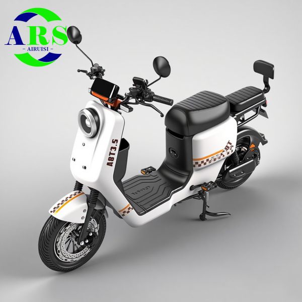 A8T Electric Bike 1500W 60V 30AH 100KM Fast Powerful Off Road Two Wheels 12 Inch With Seat Electric Bicycle