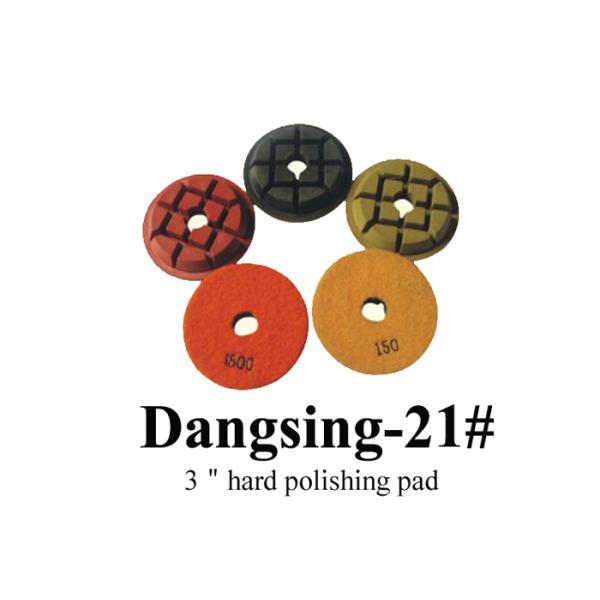 Le marbre/granit secs-et-humides polissant la résine dure de diamant capitonne 3