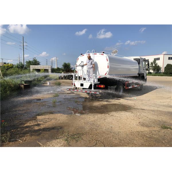 213KW Stainless Steel Commercial Water Tanker Truck Water Sprinkler Truck