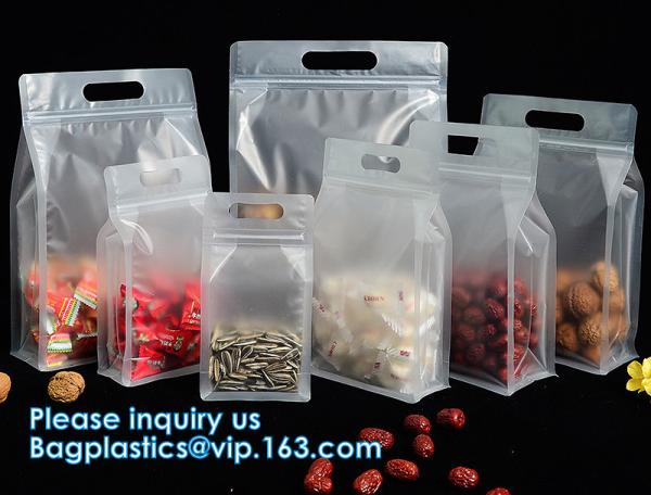 PP Packaging Square Bottom Pouch Bags, Opp Square Bottom Bag Clear Cello Cellophane Plascit Gift Bag Bagease