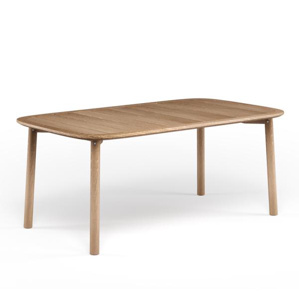 Modern Nordic Teak Wood Aluminium Garden Sofa Dining Set