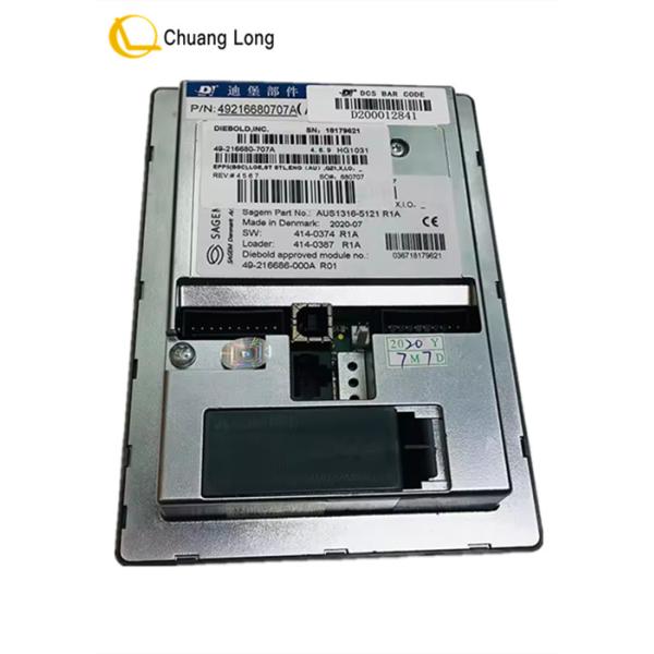 Части банкомата Diebold Клавиатура английский EPP 5 BSC английский,LGE,ST STL,ENG (((AU),QZ1,X,I,O,49-216680-707A 49216680707A