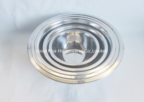 22cm Tableware a complete set of multi-size seasoning bowl stainless steel fruit and vegetable basin