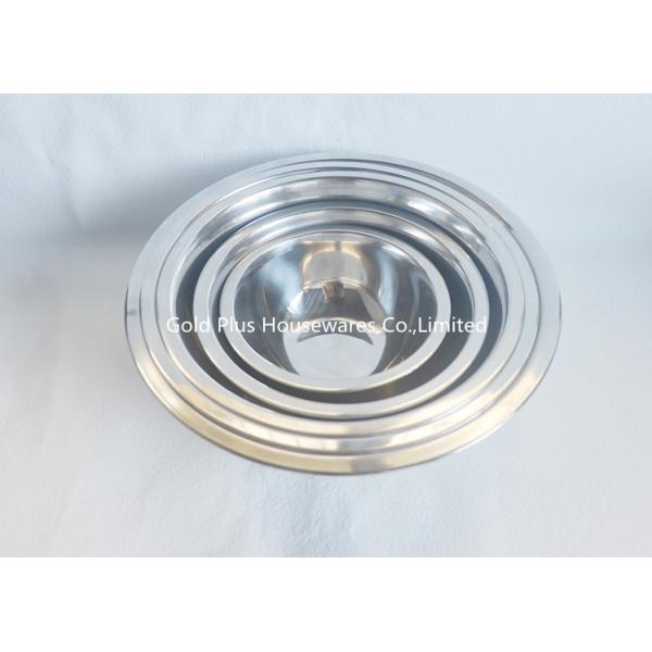 22cm Complete Tableware Set Multi Size Seasoning Bowl Stainless Steel Fruit Vegetable Basin