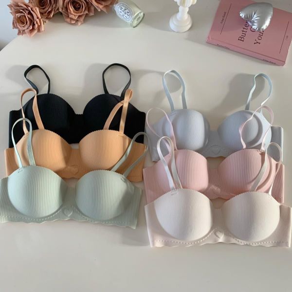Women Bra Small Breast Solid Colors Ready to Ship Comfortable Students Girls Bra