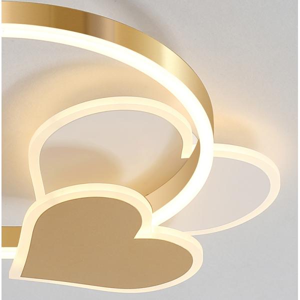 Smart led lamp lights for room heart chandelier kids bedroom light(WH-MA-174)