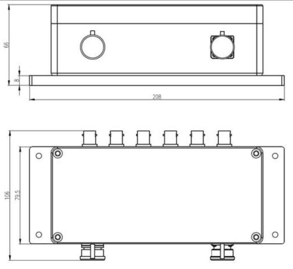 CET7701B6CH Charge Amplifier  for Weigh In Motion System
