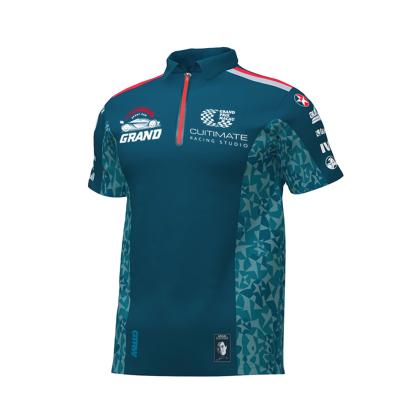 Camisas de polo masculinas confortáveis de algodão/poliesportivo