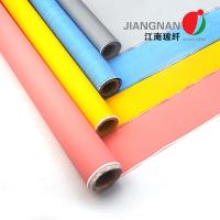 18oz Twill Silicone Coated E Glass Fiberglass Fabric High Performance