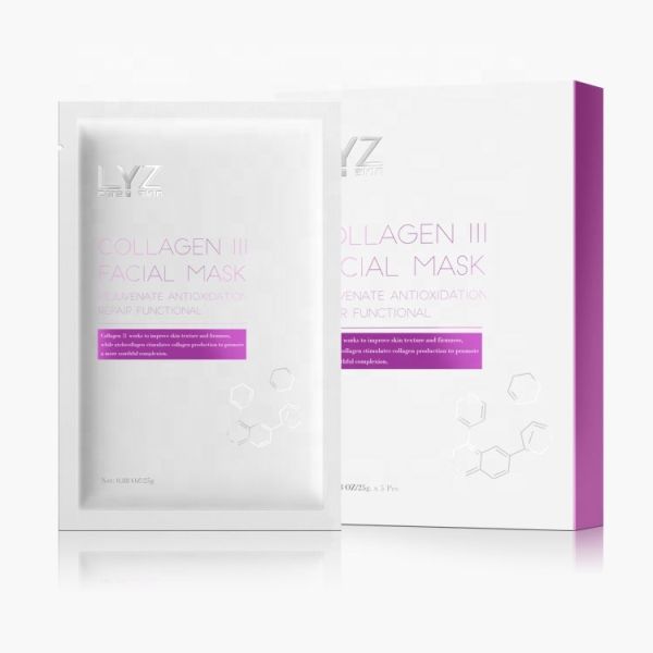 OEM Collagen III Anti-Aging Anti-Wrinkle Face Mask Nourishing Whitening Brightening  Moisturizing Firming Skincare Facial SPA