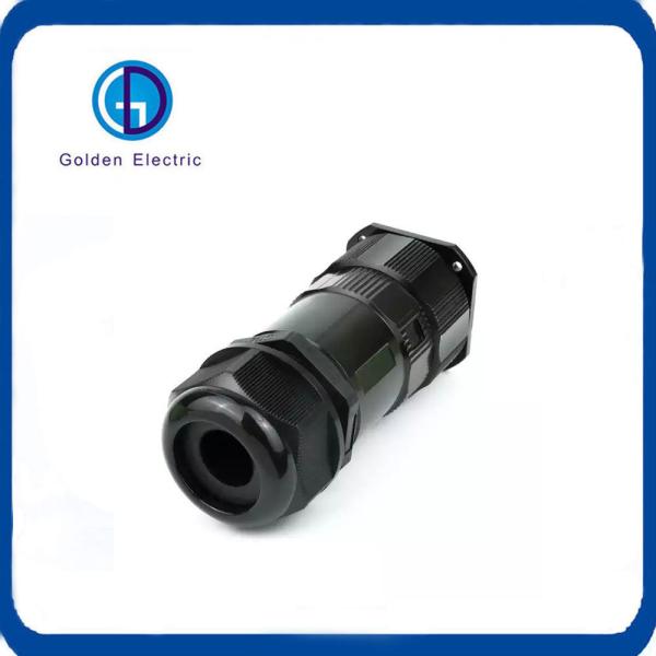 Multipin Electrical Plug Socket Connectors Safety Operation IP44 Panel Mounted Socket