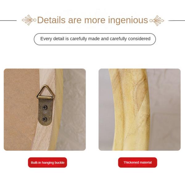 Длина пола зеркало Мода Деревянная Большая Рустическая Современная Рамочная Ванная Старинный Декор Деревянная Рама Зеркало