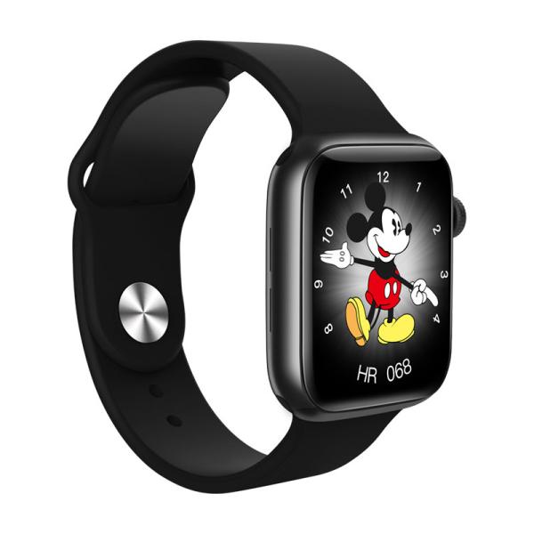Silicagel Square Shape Smartwatch IPS 320*385 Blood Oxygen Wristband Touch Screen Calendar