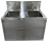 Больница нержавеющей стали 304 медицинская Scrub положение таза мытья раковины хирургическое свободное