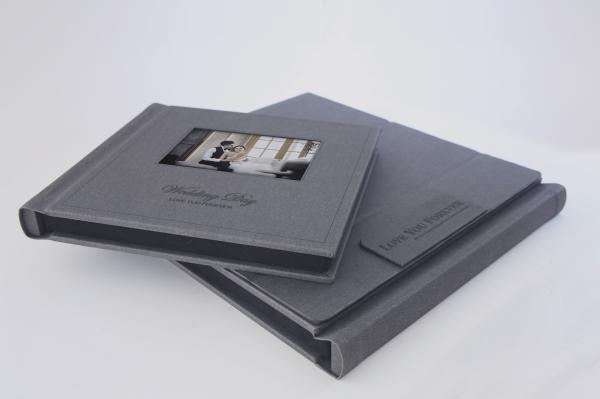 Customized Wedding Video Album Hard Cover All In One Interactive