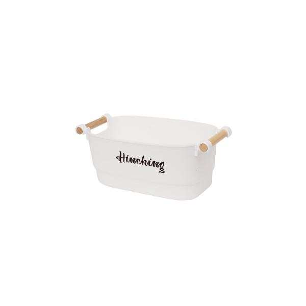 40x21.5cm Plastic Storage Bins With Handles Sundries Organizer