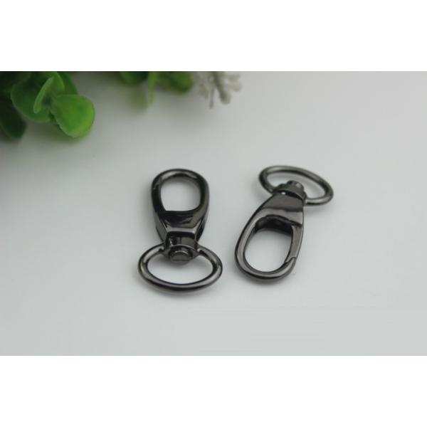 SP080 Custom zinc alloy 5 color 14 mm swivel spring snap clip bag strap hook for bags